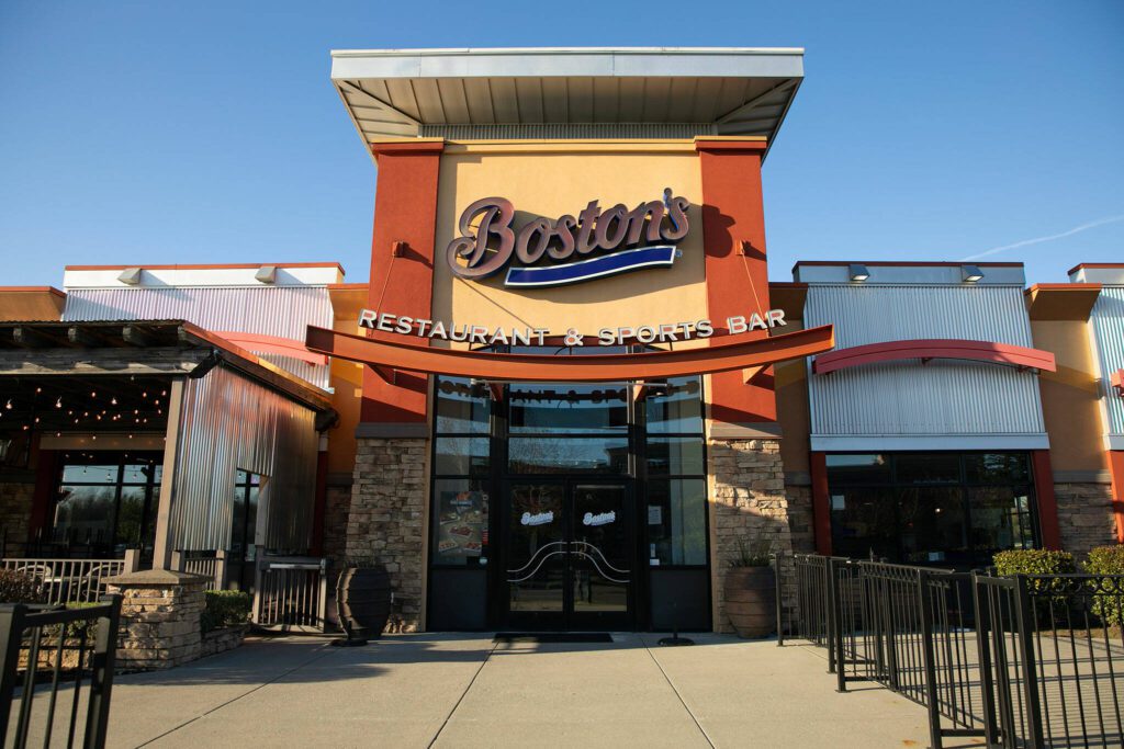 Boston’s Restaurant & Sports Bar is pictured on Monday, March 18, 2024, in Smokey Point, Washington. (Ryan Berry / The Herald)
