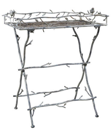 The Giacometti brothers of Switzerland made some of the most important, and most expensive, sculptures of the 20th century. A Giacometti-style table reflects their work at a much lower price.
