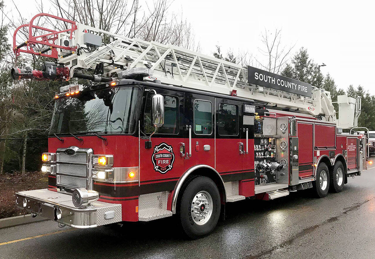 This firetruck serves the South County Fire District. (City of Lynnwood)