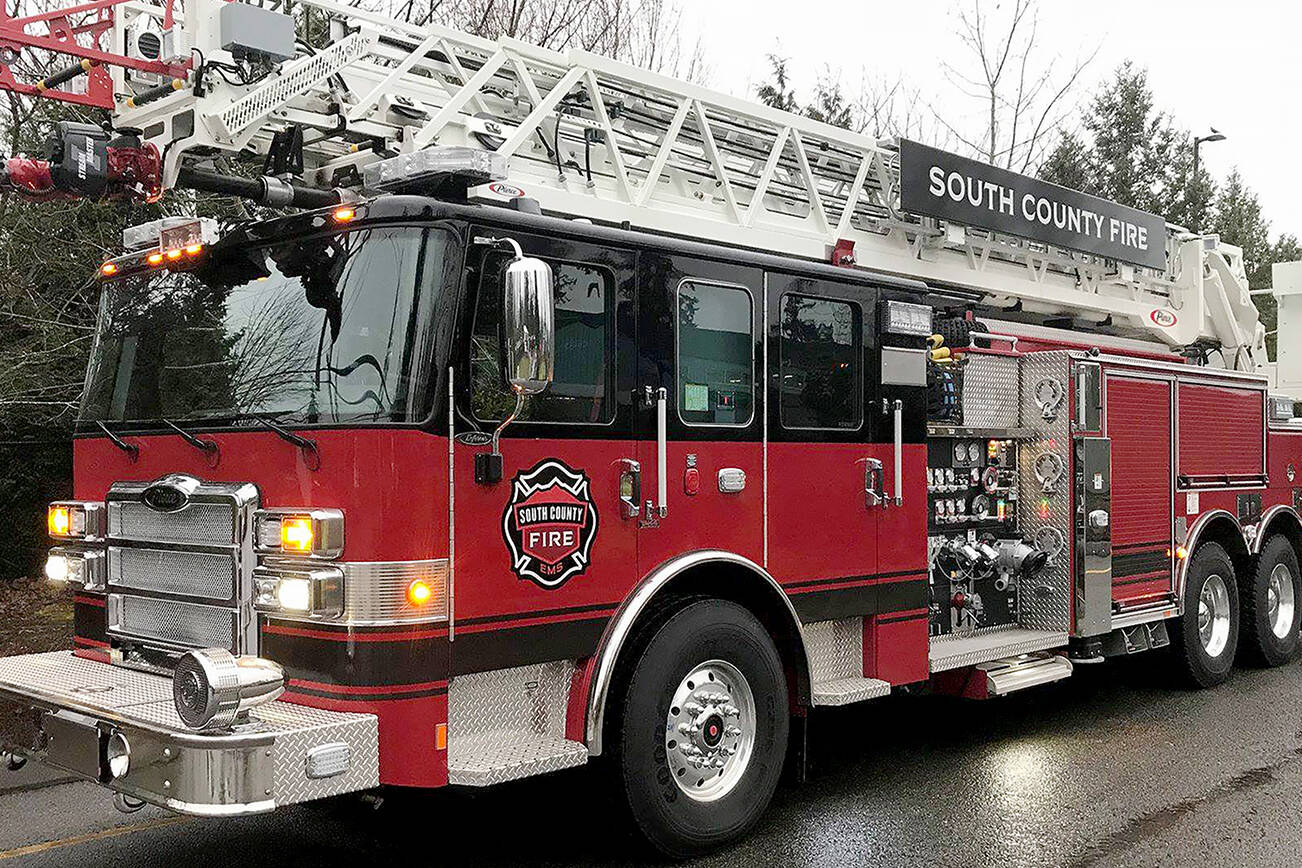 This firetruck serves the South County Fire District. (City of Lynnwood)