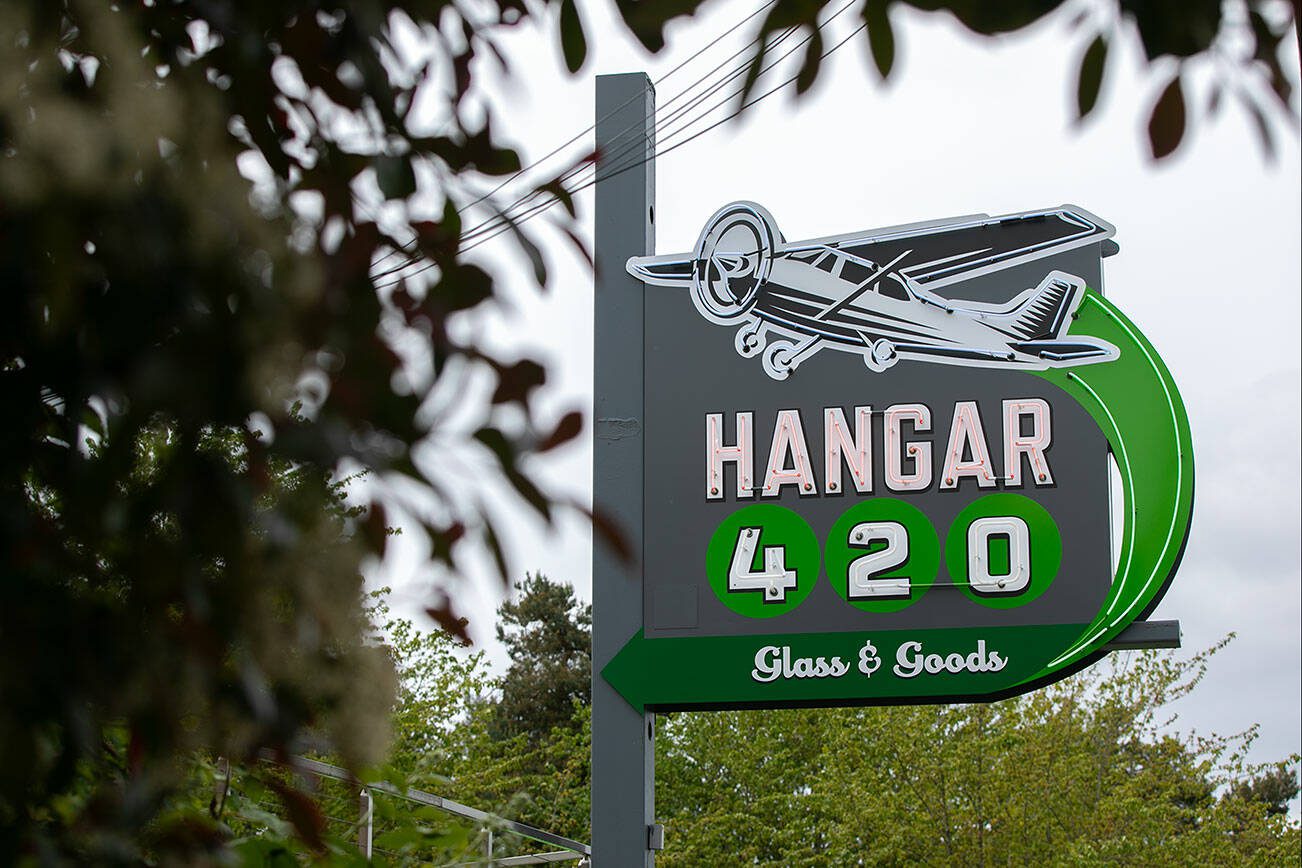 Hangar 420 is pictured on Wednesday, May 22, 2024, in Lynnwood, Washington. (Ryan Berry / The Herald)