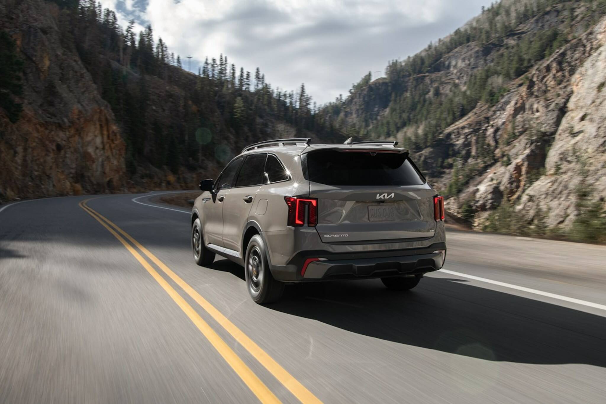 The 2024 Kia Sorento has seating for up to seven passengers across three rows. (Photo provided by Kia)