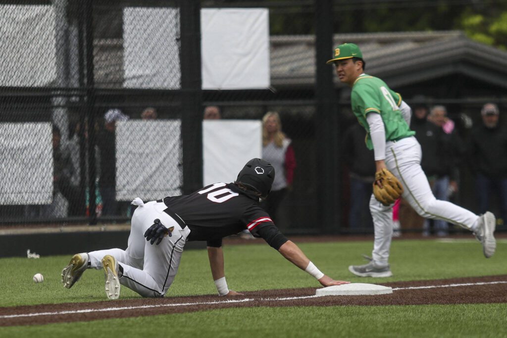 Mountlake Terrace’s Talan Zenk. (Annie Barker / The Herald)
