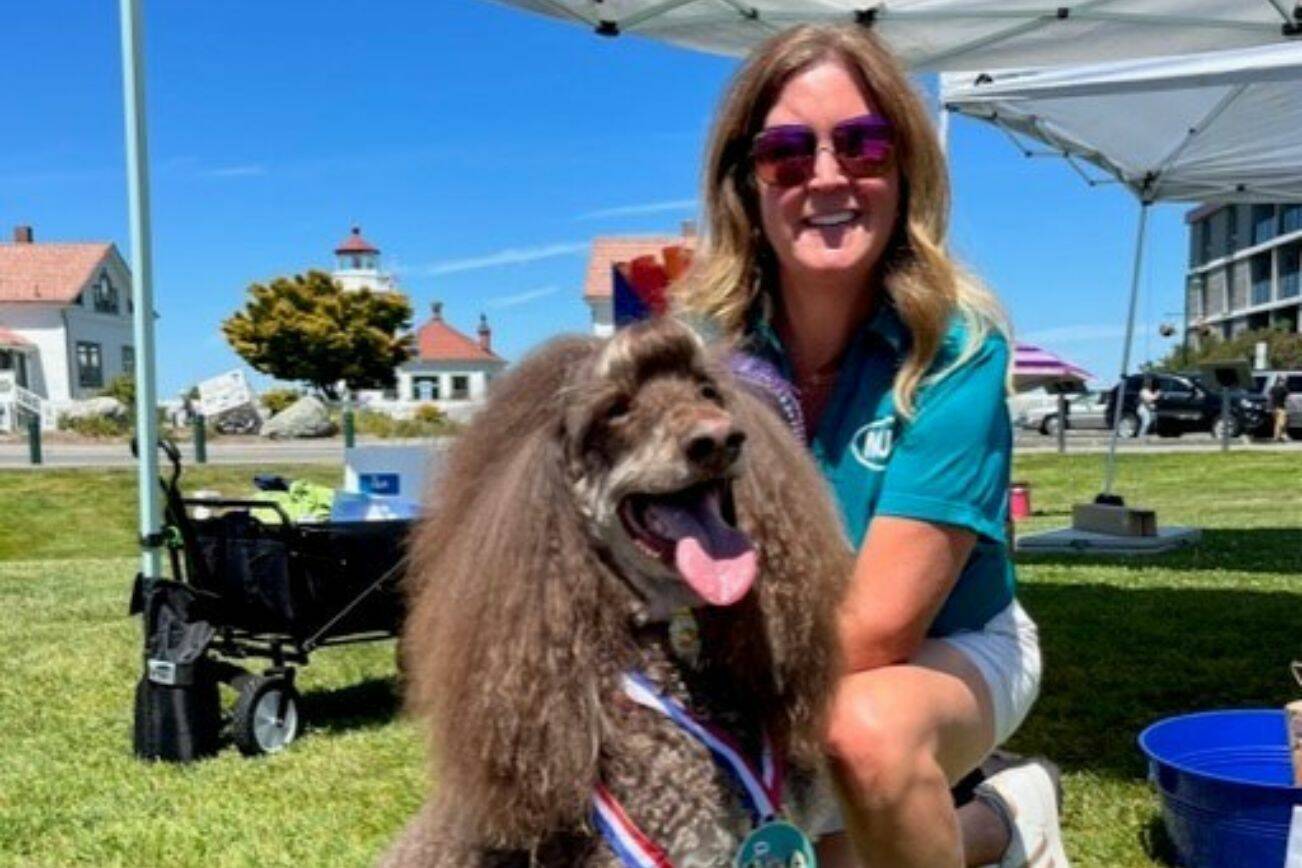 The winner of the 2023 Great Mukilteo Dog Show at Lighthouse Park in Mukilteo. (Photo provided by Kandace Barnes)