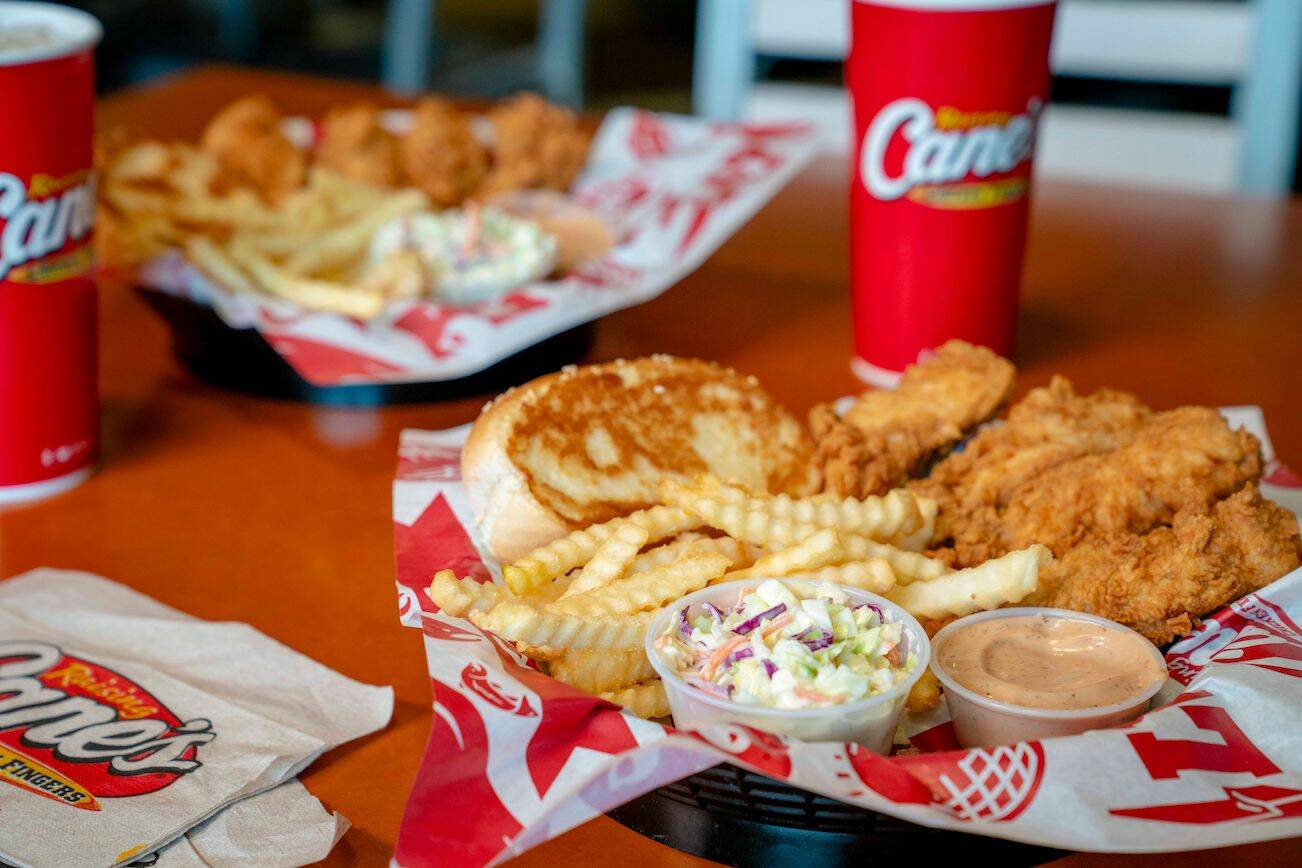 Cane's box combo (Photo provided by Raising Cane’s)