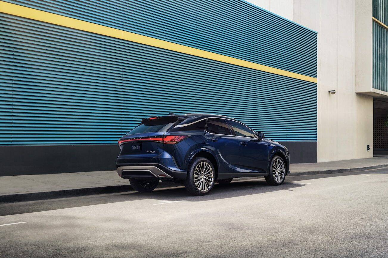 The 2024 Lexus RX 450h+ hybrid powertrain produces 304 horsepower. (Photo provided by Lexus)