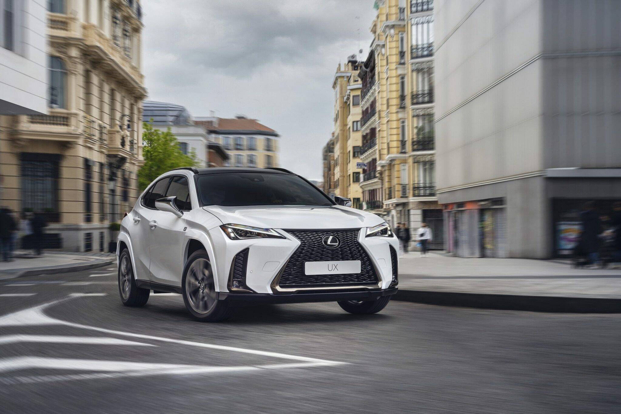 The 2025 Lexus UX 300h is the luxury brand’s smallest and most affordable SUV. (Photo provided by Lexus)