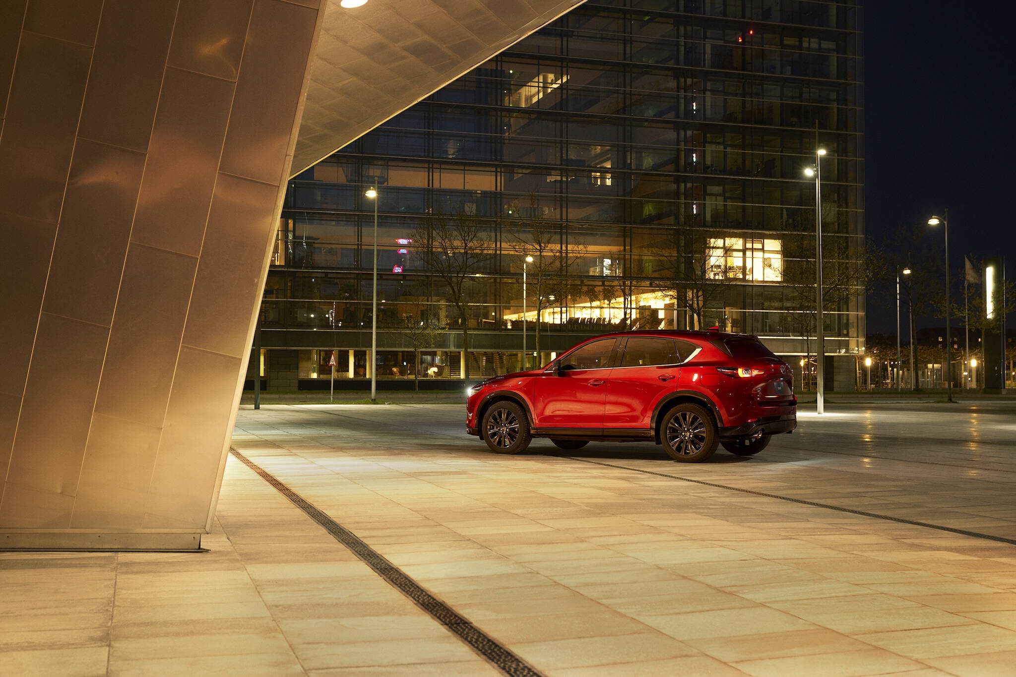 Despite its sporty profile, the 2024 Mazda CX-5 has a roomy interior and spacious cargo area. (Photo provided by Mazda)