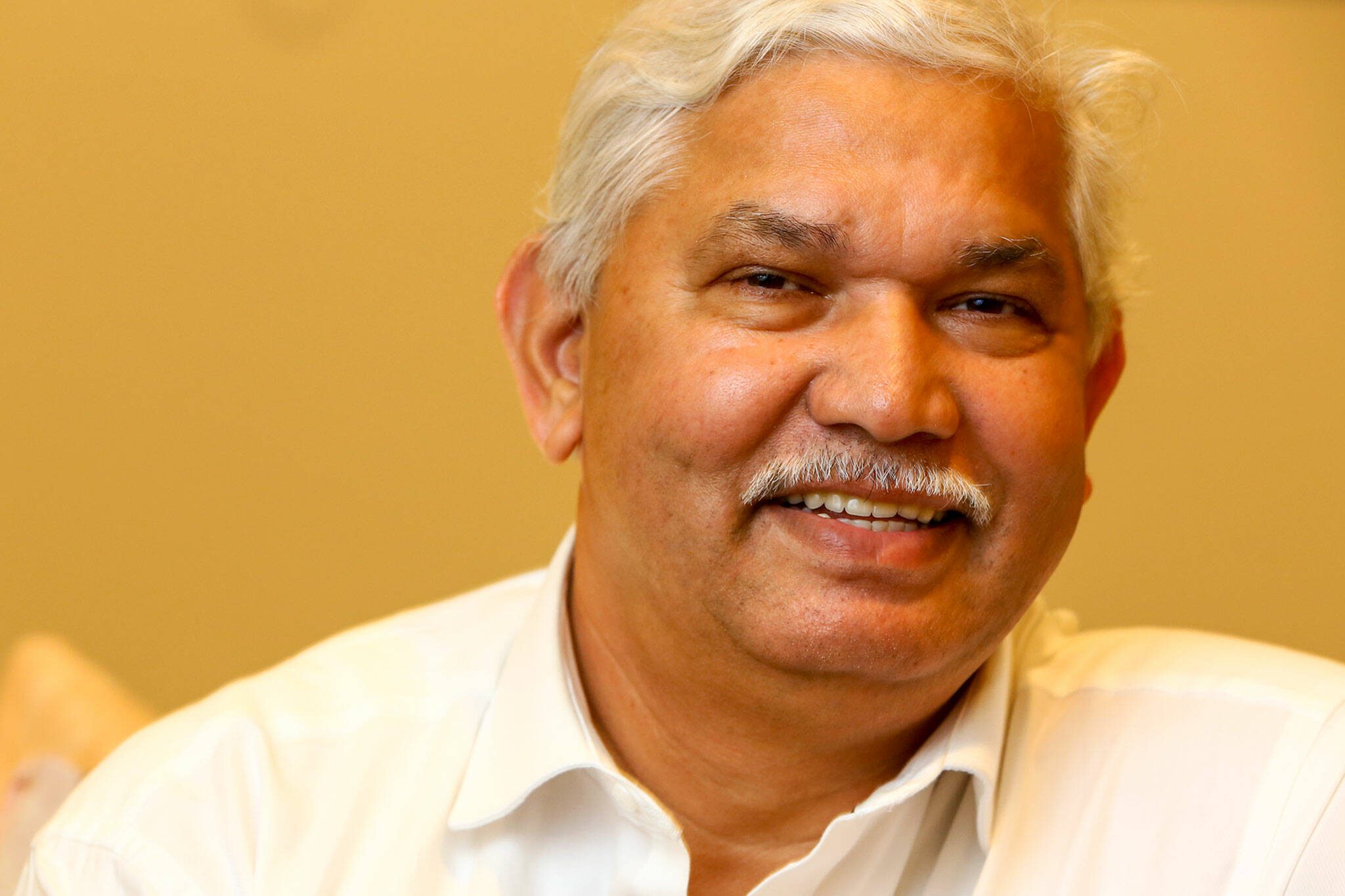 Riaz Khan in 2019. (Kevin Clark / The Herald)