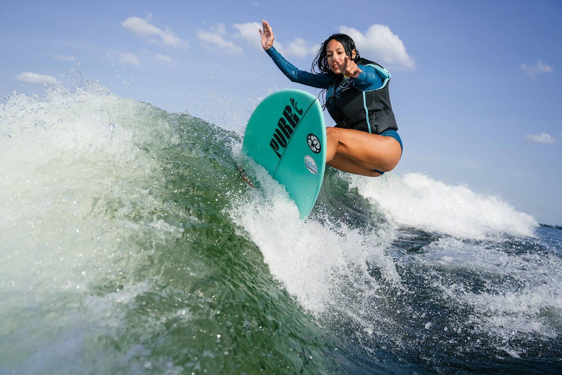 The 2024 Nautique WWA Wakeboard National Championships and Nautique U.S. National Wakesurf Championships begin July 25 and conclude the 28, held at Lake Tye Park in Monroe. (Photo courtesy Katie Darrow, City of Monroe)