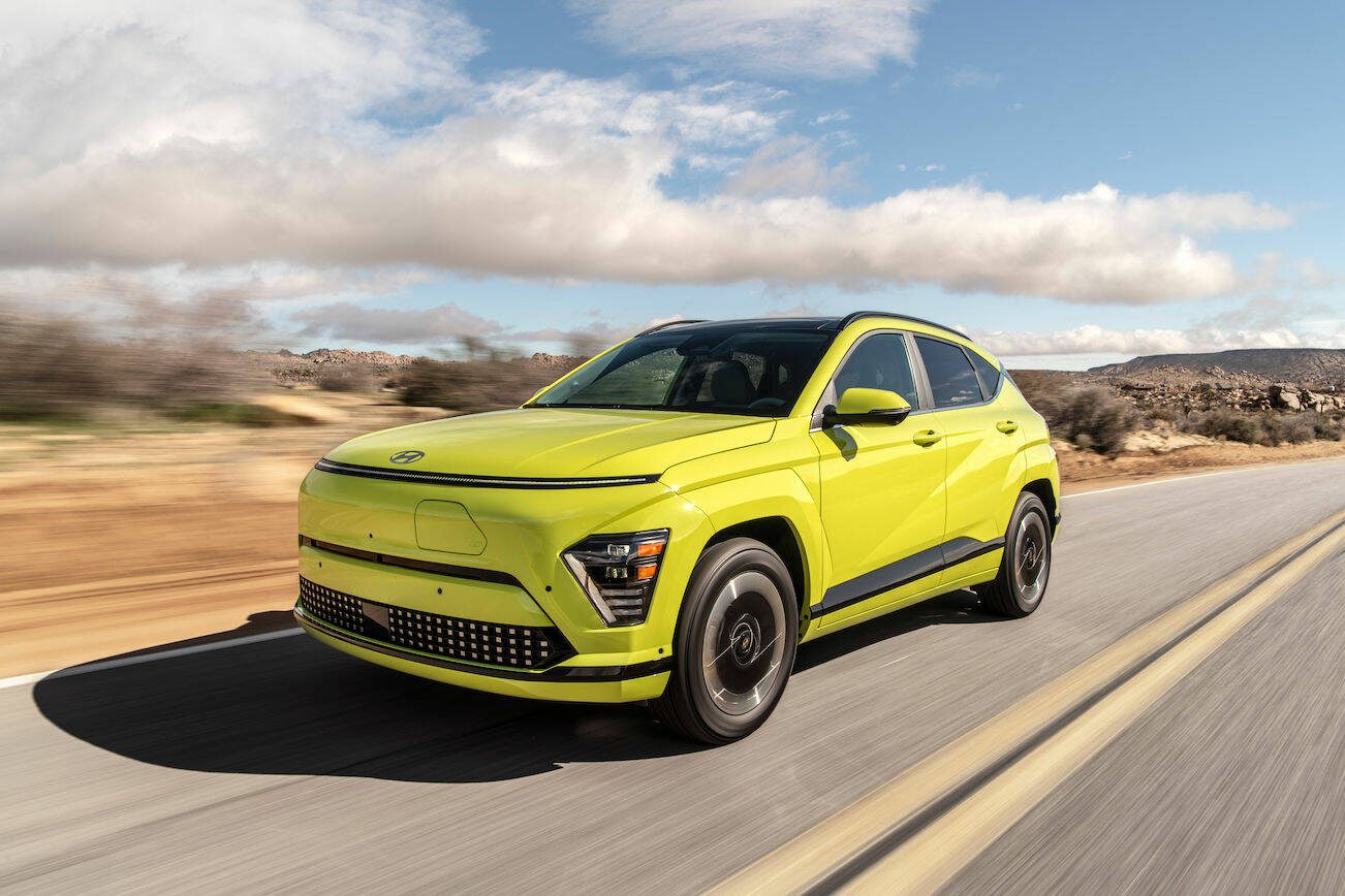 Hyundai Kona Limited Electric (Photo provided by Hyundai)