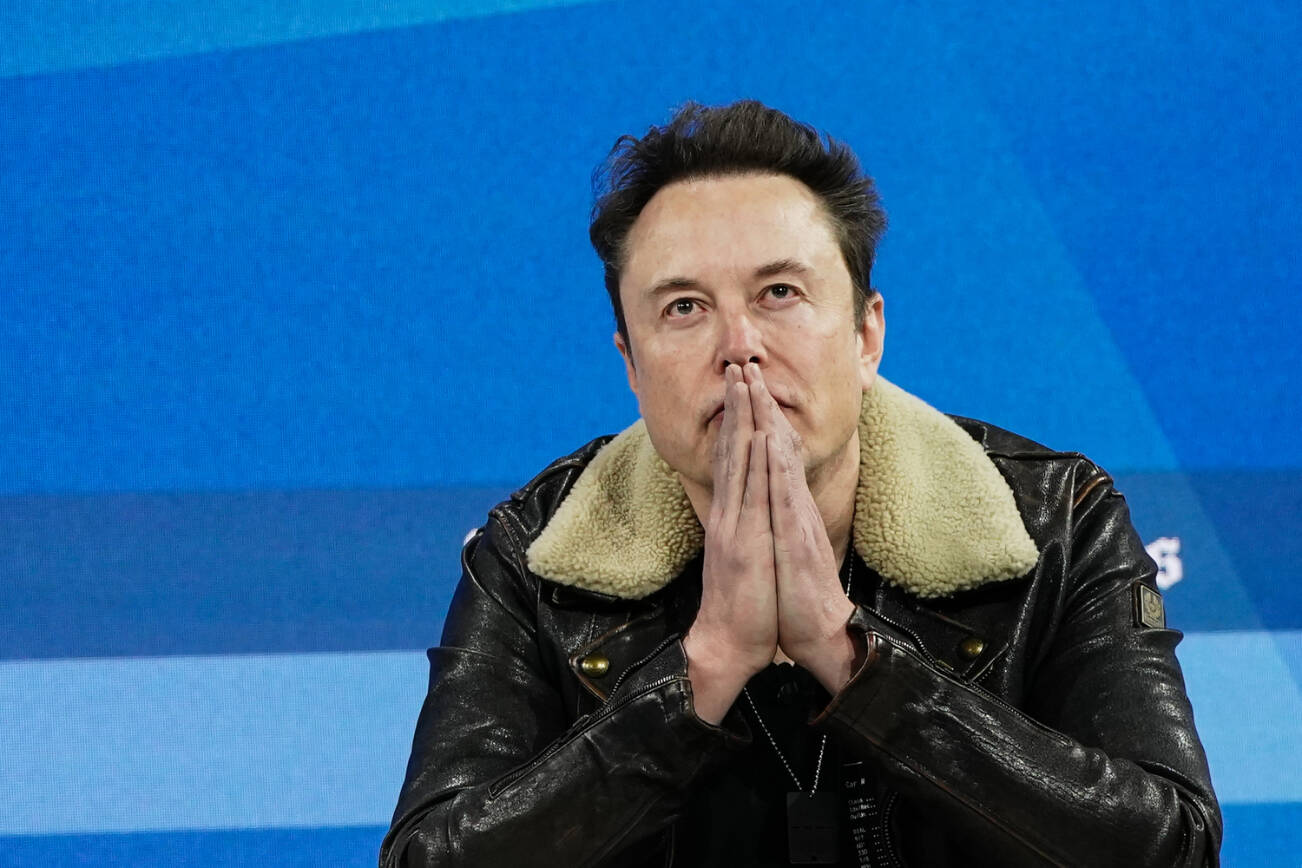 FILE — Elon Musk, the billionaire owner of X, at a conference in New York on Nov. 29, 2023. An influential advertising industry group said it would shut down after being sued this week by X, Elon Musk’s social media company, according to an email sent to its members and obtained by The New York Times. (Haiyun Jiang/The New York Times)
