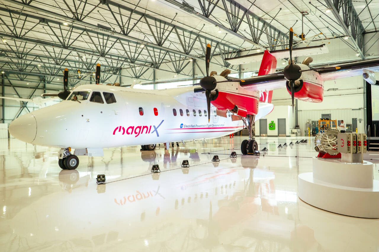 magniX, based in Everett, plans to turn this de Havilland Canada DHC-7 into a hybrid-powered plane. (Provided photo)