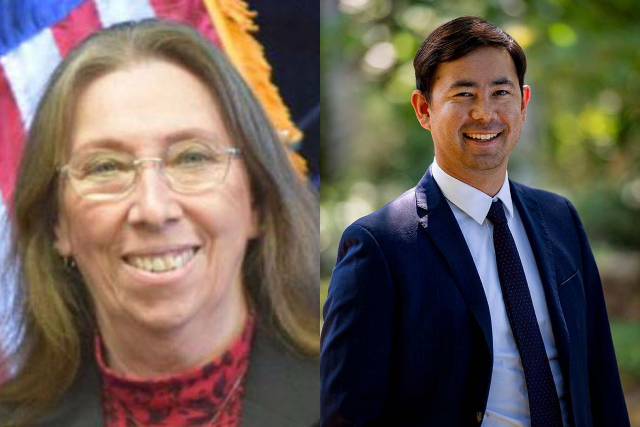 Carrie R. Kennedy, left, and Clyde Shavers