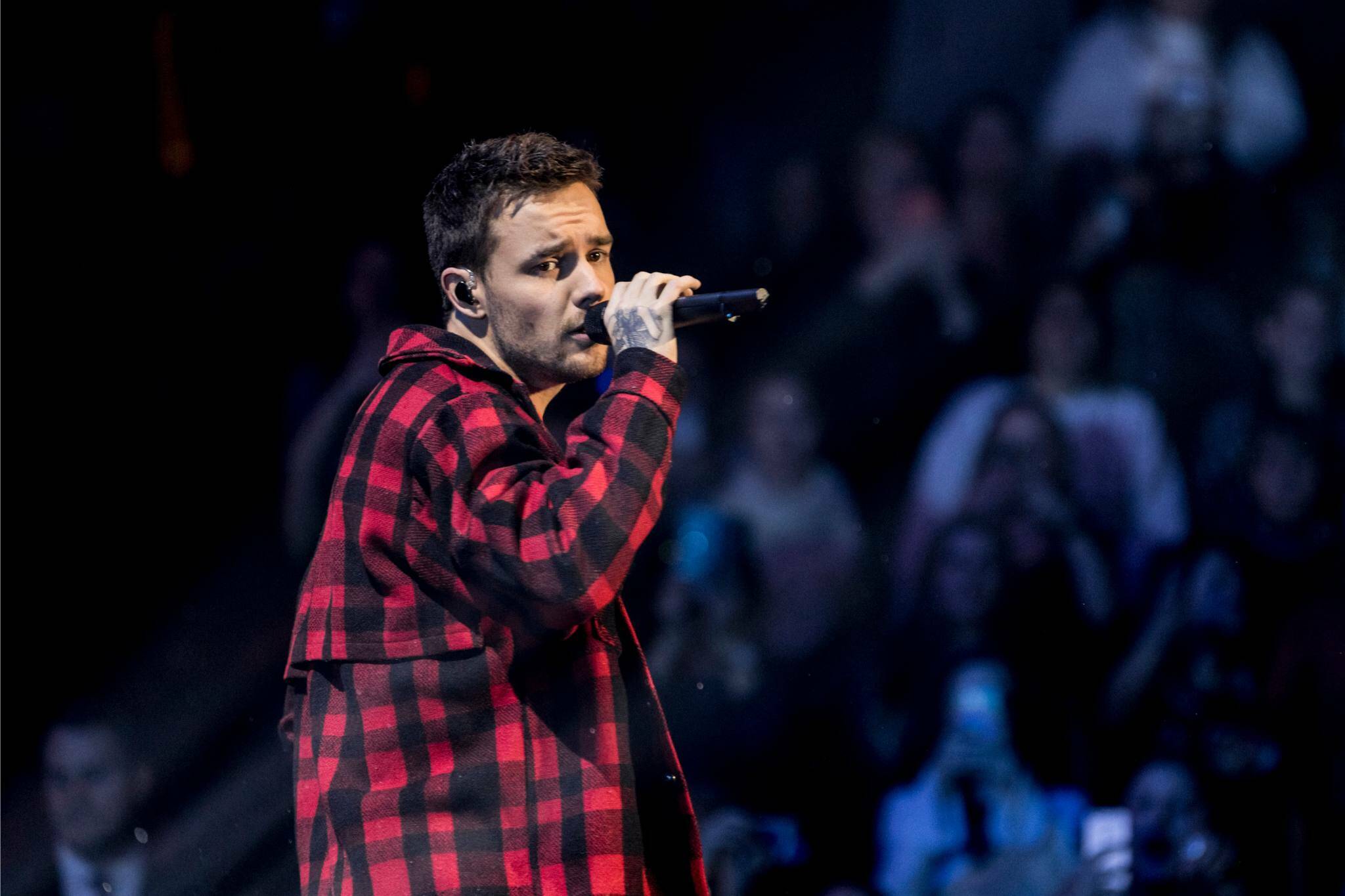 Liam Payne performs during the Jingle Ball at Madison Square Garden in New York in 2017. Payne, who rose to fame as a singer and songwriter for the British group One Direction, one of the best-selling boy bands of all time, died after falling from the third floor of a hotel in Buenos Aires on Wednesday. He was 31. (Chad Batka / The New York Times)