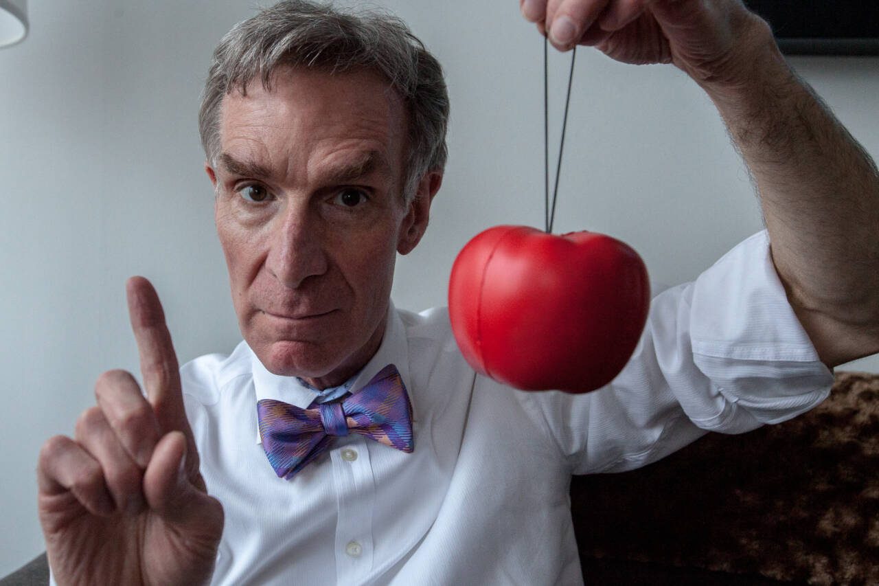 Bill Nye, the Science Guy, in New York, in March, 2015. Nye appeared in ads urging a no vote against Initiative 2117, which would have repealed Washington state’s Climate Commitment Act. (Jake Naughton / The New York Times file photo)