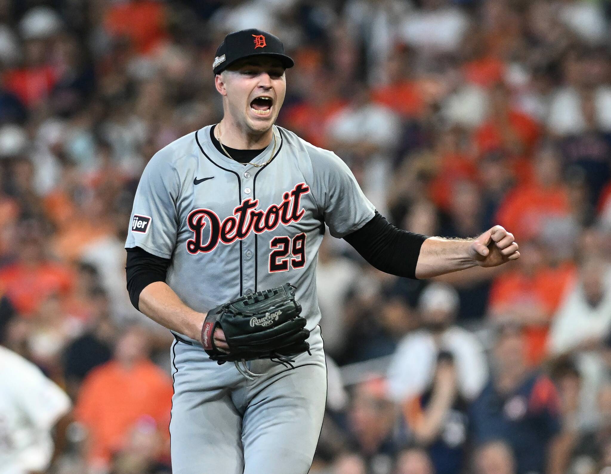 On Wednesday, the day he turned 28 years old, Tigers ace Tarik Skubal was named the American League Cy Young Award winner for 2024 by a vote of the Baseball Writers Association of America. (Robin Buckson / The Detroit New / Tribune News Services)