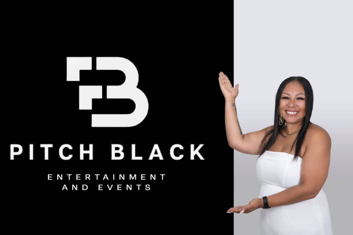 Kendra Montgomery, owner of Pitch Black Entertainment and Events.