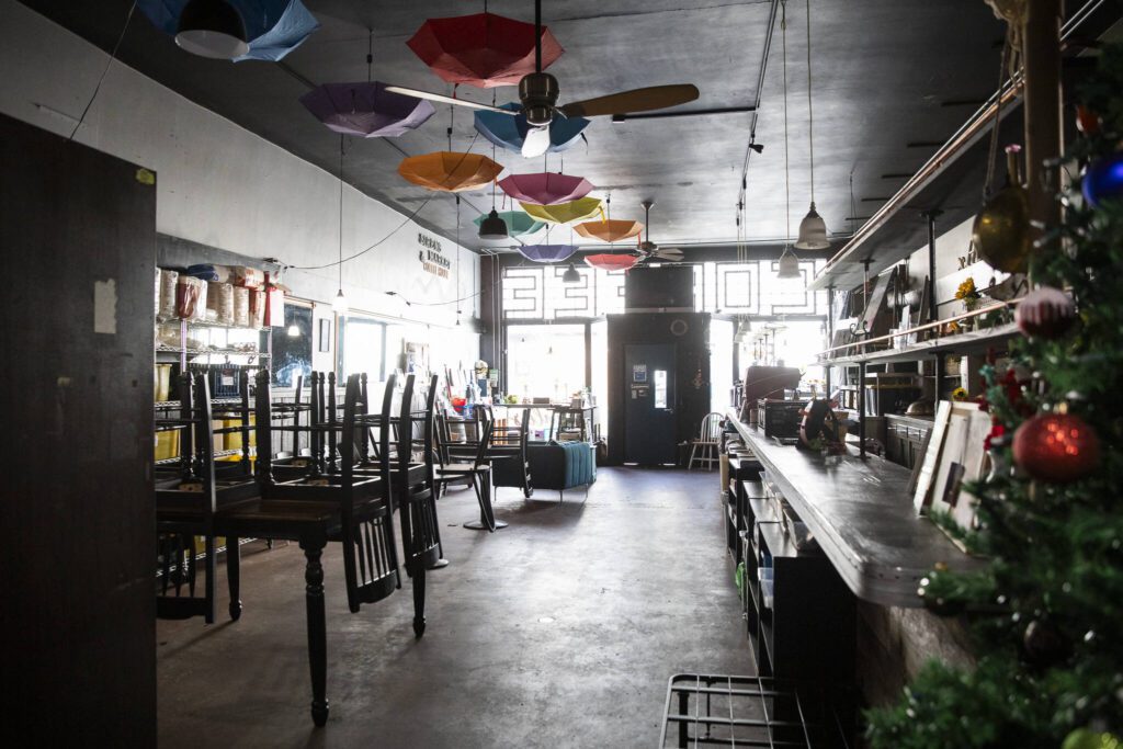 Inside the Hope ’N Wellness community space on Thursday, Jan. 9, 2025, in Everett, Washington. (Olivia Vanni / The Herald)
