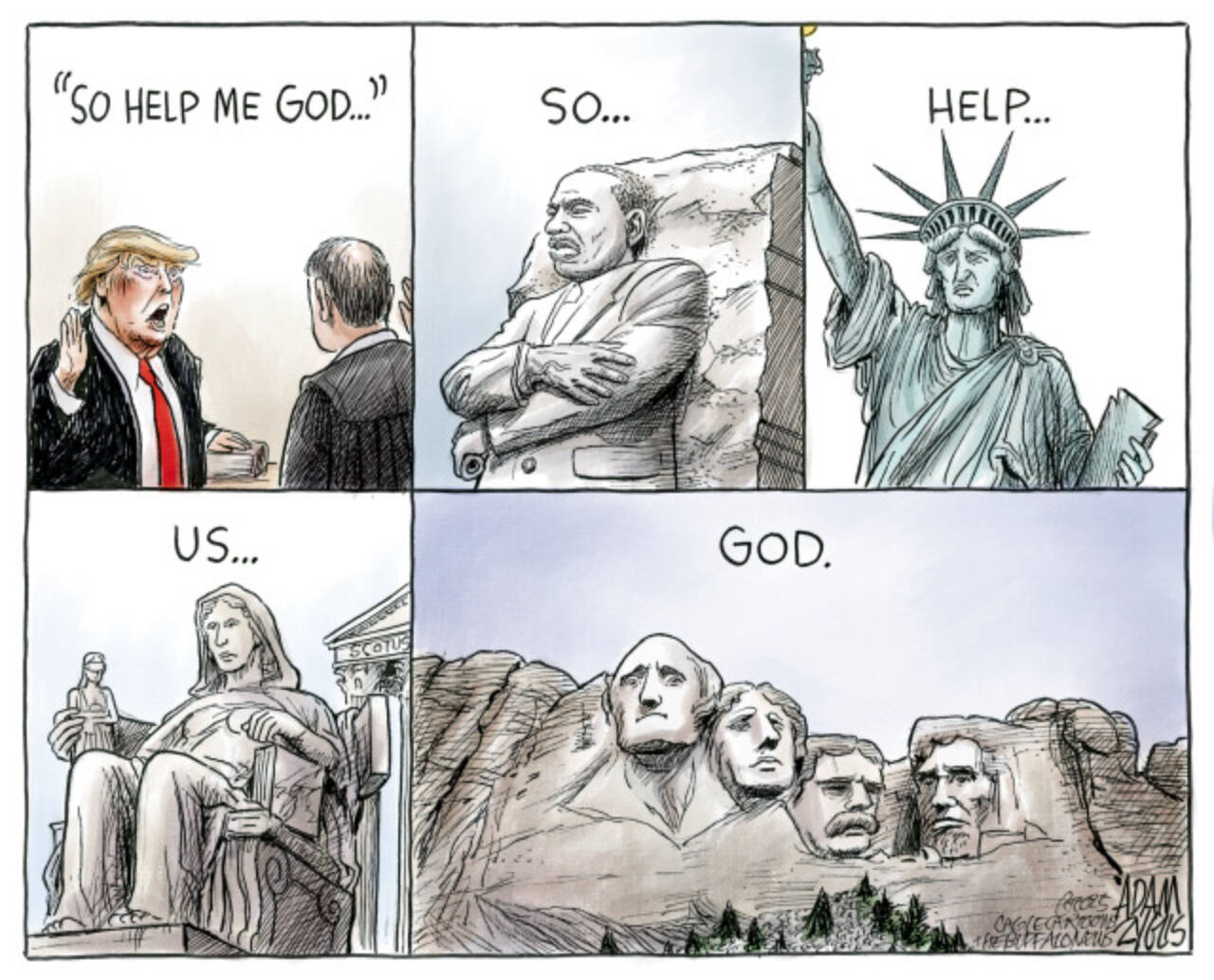 January 20, 2025: Trump Inauguration