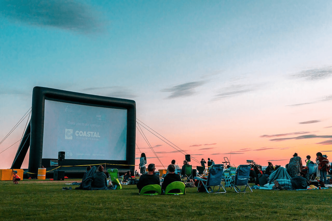 The Port of Everett is hosting Sail-In Cinema again this summer at Boxcar Park. (Port of Everett)