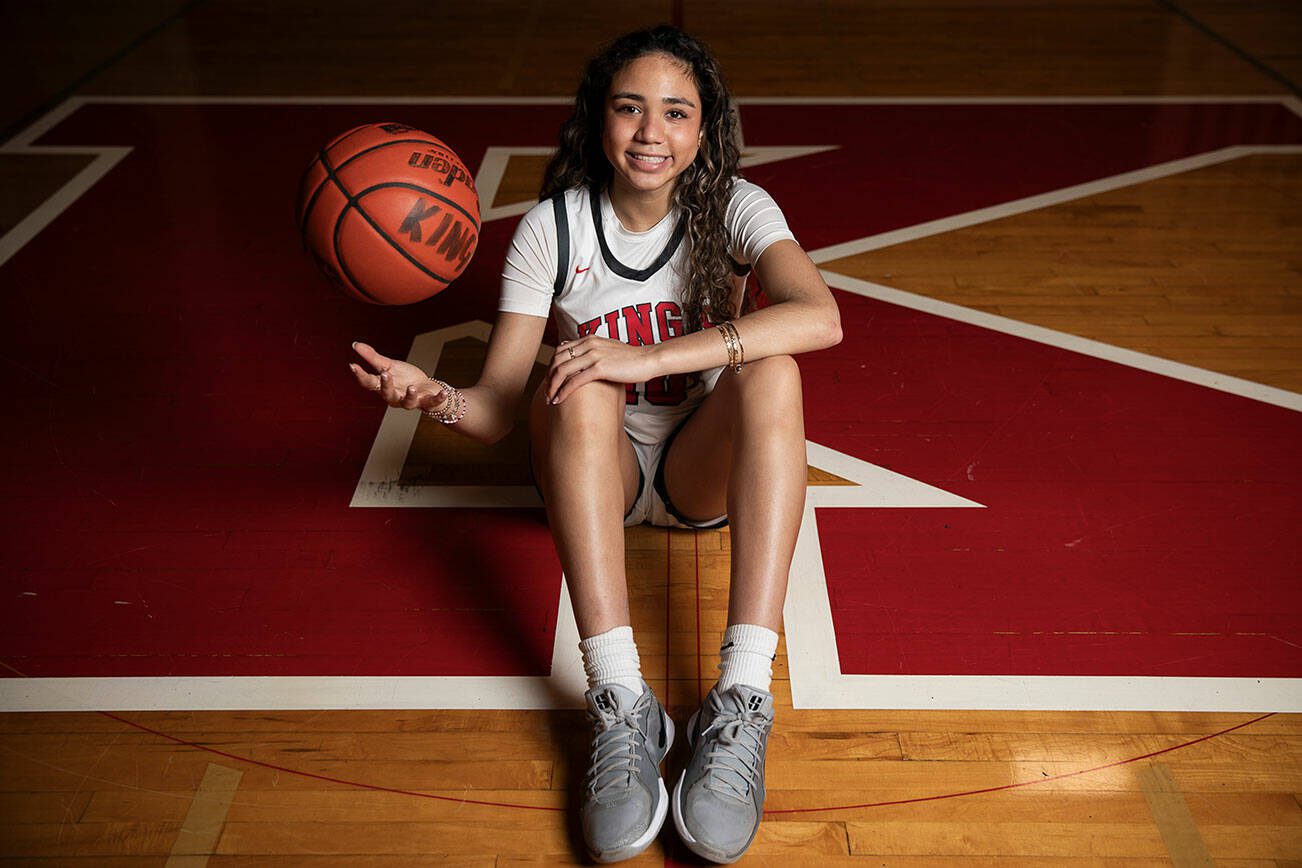 Kaleo Anderson is The Herald's 2024-2025 Girls Basketball Player of the Year. (Olivia Vanni / The Herald)