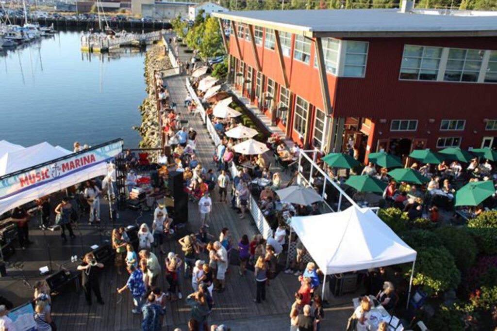 The Everett Music Initiative has announced the lineup for its annual Music At the Marina concert series. (Photo courtesy City of Everett)
