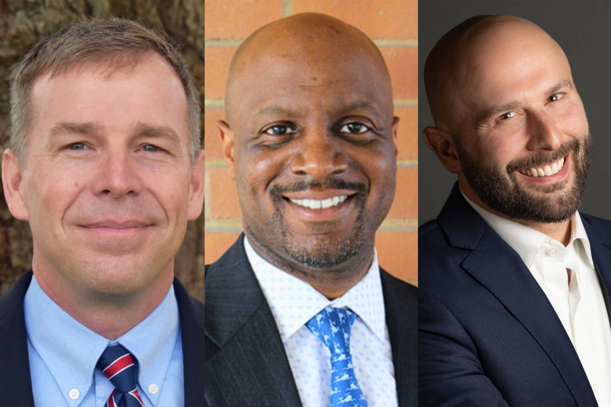 From left: Patrick Murphy, Shawn Carey and Justin Irish. (Provided photos)