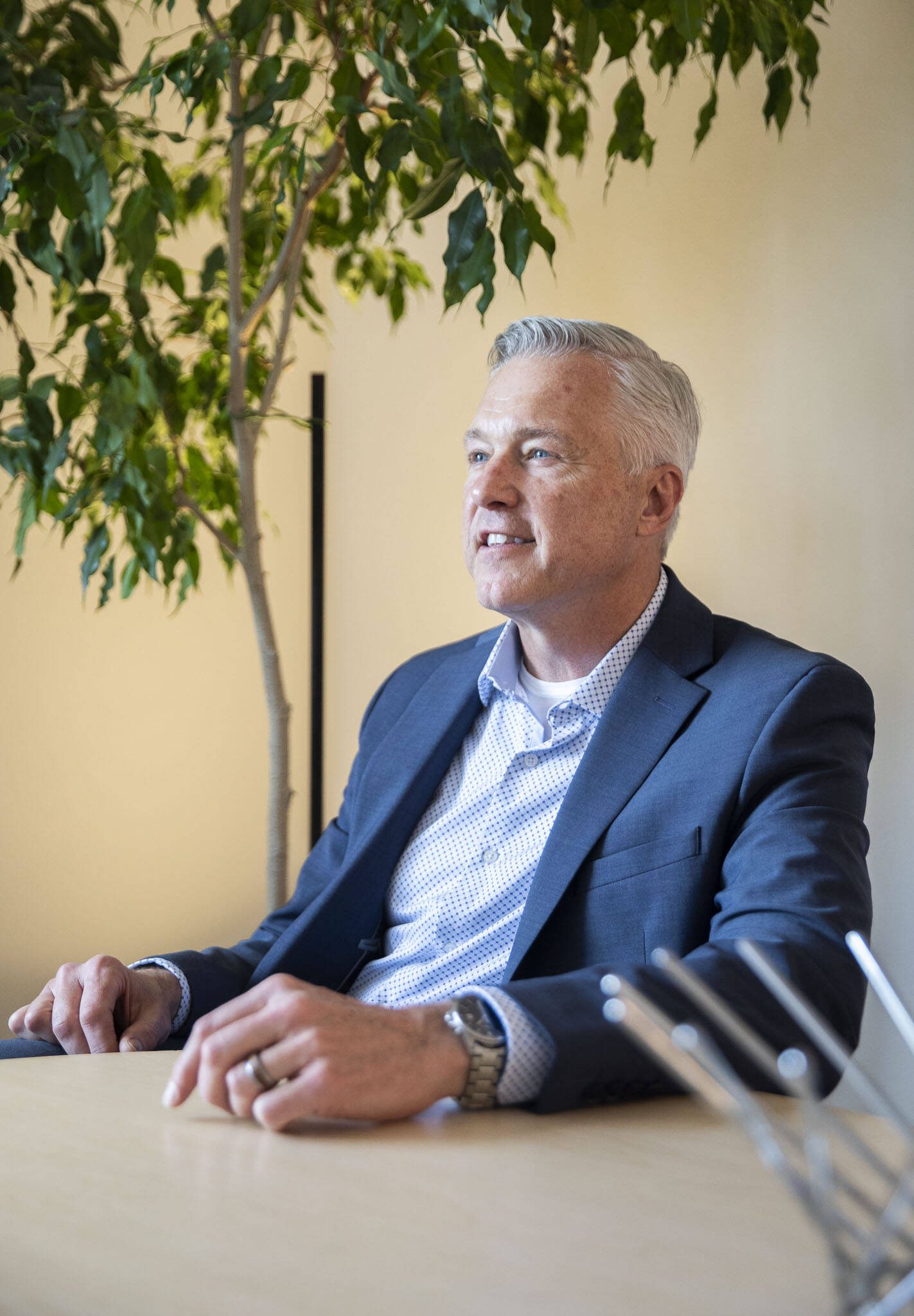 Snohomish County Health Department Director Dennis Worsham on Tuesday, June 11, 2024 in Everett, Washington. (Olivia Vanni / The Herald)