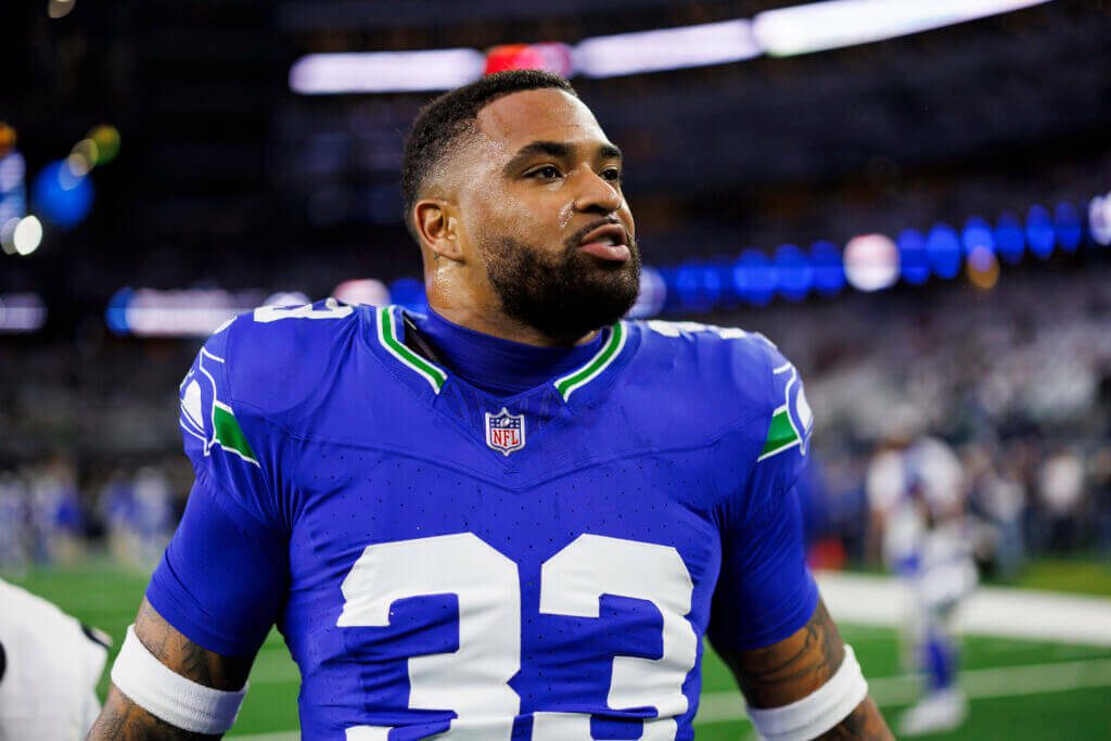 The Las Vegas Raiders signed safety Jamal Adams on Wednesday, July 23, 2025, reuniting him with coach Pete Carroll. (Ryan Kang / Getty Images / The Athletic)