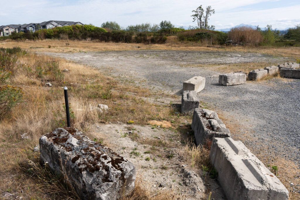 The future site of Eclipse Mill Park on Tuesday, Aug. 19 in Everett, Washington. (Will Geschke / The Herald)
