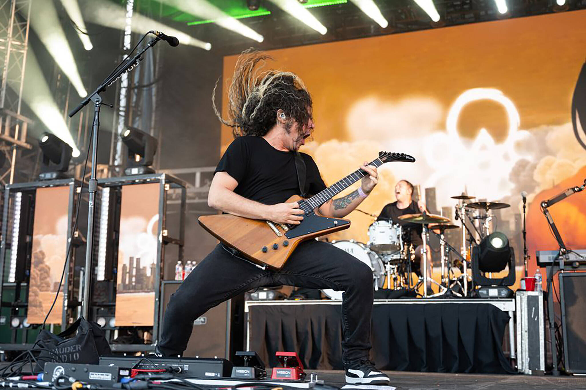 Al Mannarino | For NJ Advance Media
Coheed & Cambria performing on day two of the inaugural Adjacent Music Festival in Atlantic City, New Jersey on Sunday, May 28, 2023.