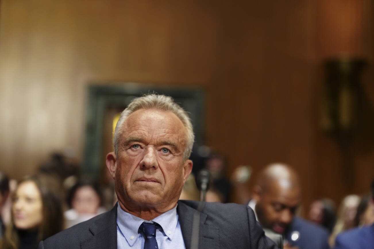 Health and Human Services Secretary Robert F. Kennedy Jr. testifies before the Senate Finance Committee on Capitol Hill in Washington, on Thursday, Sept. 4, 2025. (Tierney L. Cross/The New York Times)