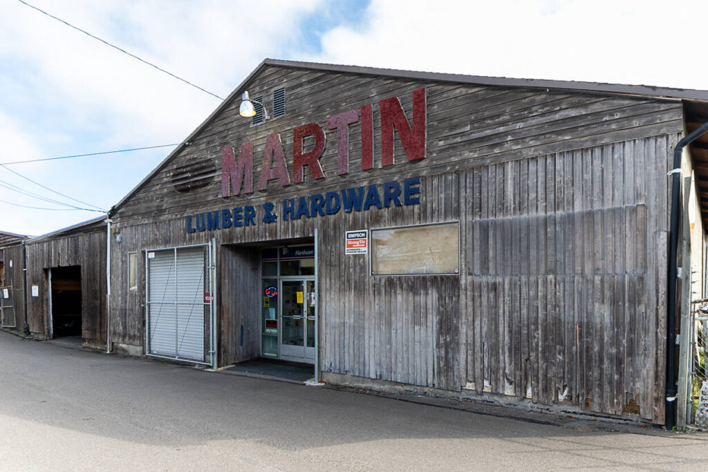 Martin Lumber & Hardware moved to its current location at 2730 Broadway in Everett back in 1976. (Aaron Kennedy / The Herald)
