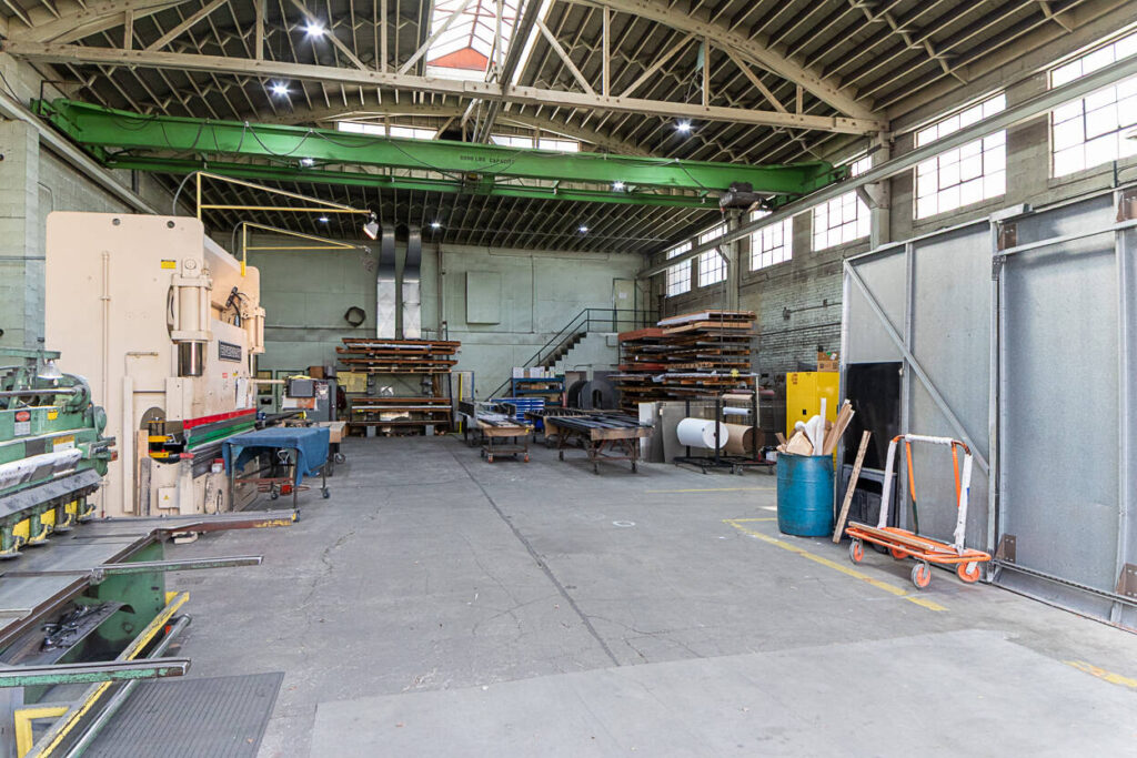One of the rooms from Eckstrom Industries, a stop on a bus tour of the Association of Washington Business on Thursday, Oct. 2, 2025, in Everett, Washington. (Aaron Kennedy / The Herald)
