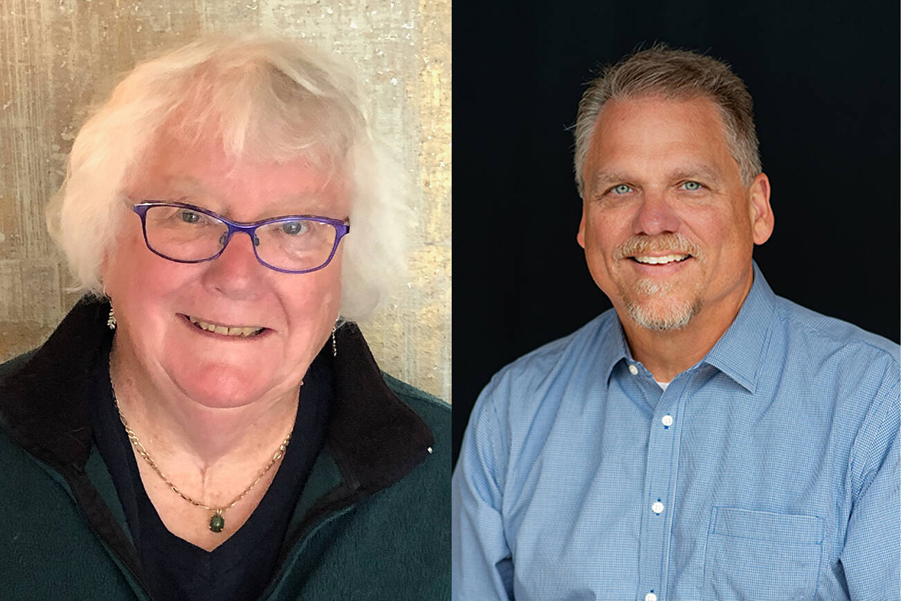 Carolyn Carlson, left, and James Sterba