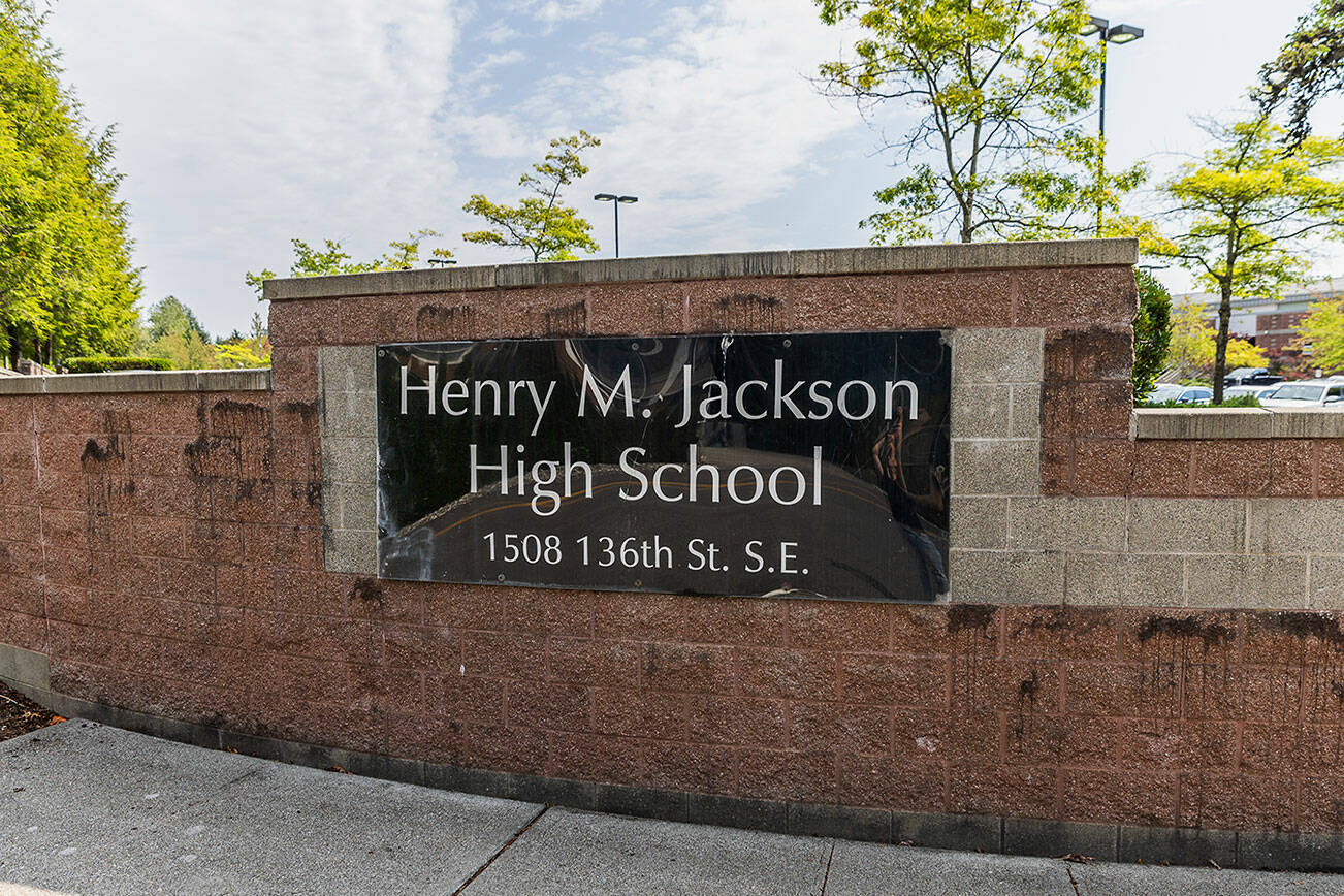 Henry M. Jackson High School on Thursday, Aug. 28, 2025 in Everett, Washington. (Olivia Vanni / The Herald)