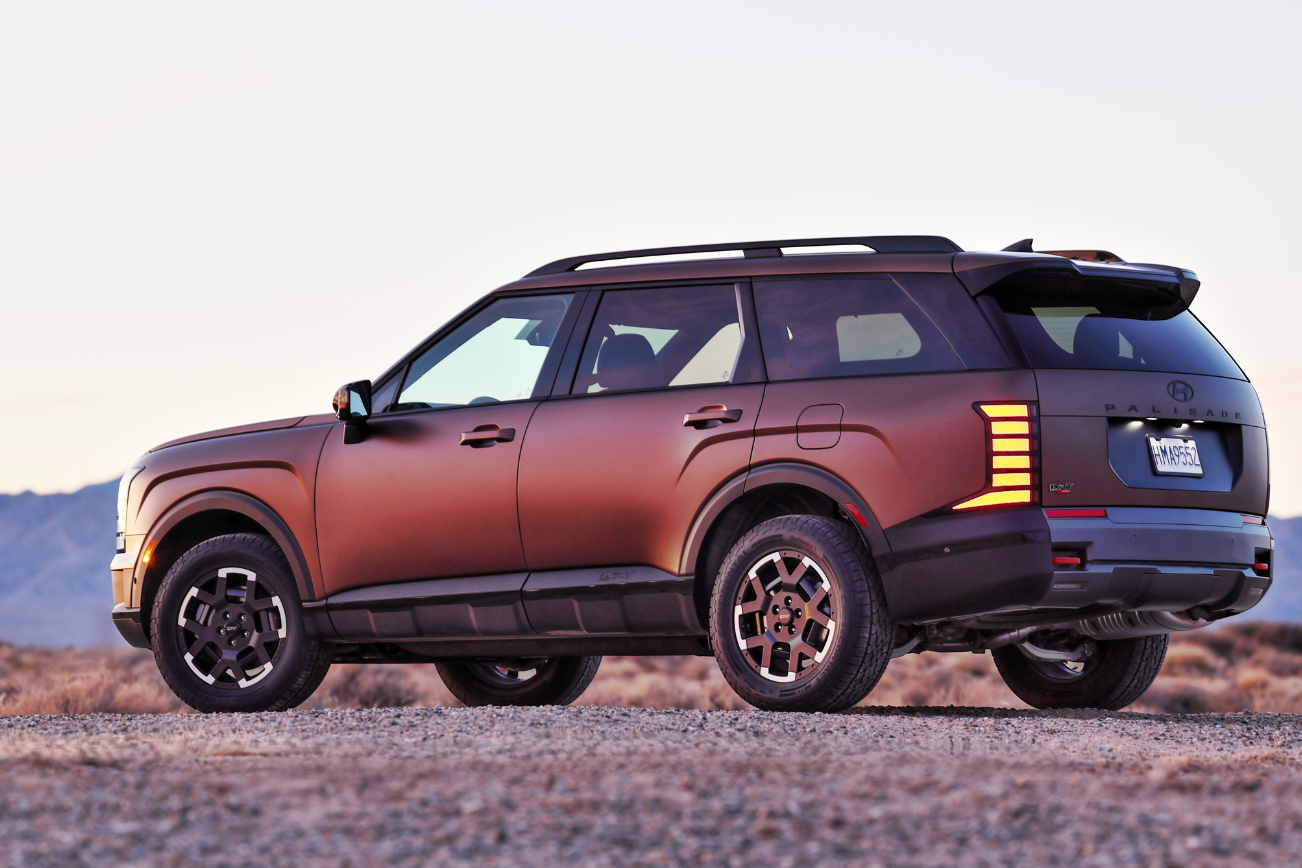 Hyundai’s Palisade midsize SUV is fully redesigned for 2026. The new XRT Pro model is shown here.