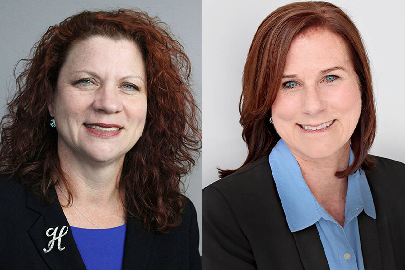 Heather Fulcher, left, and Patsy Cudaback