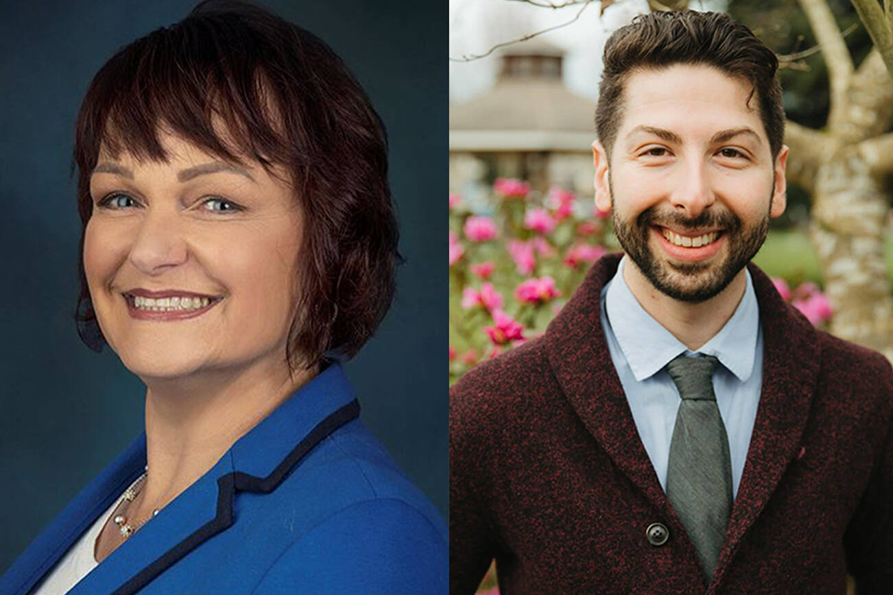 Heather Logan, left, and Nathan Senff