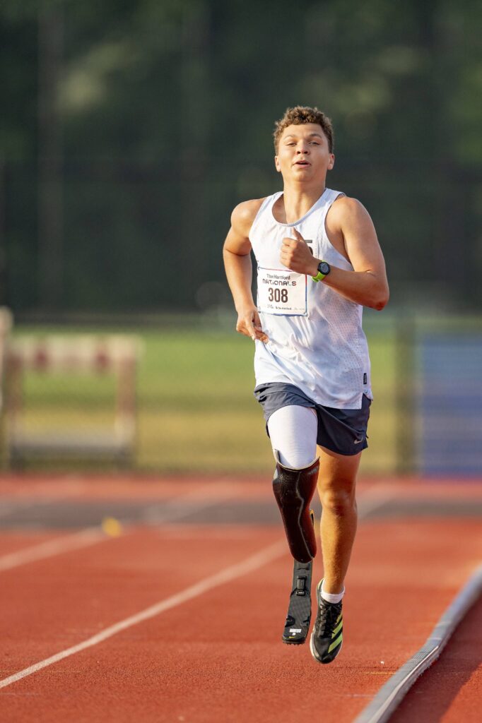 Arlington junior Ramon Little competes at The Hartford Nationals in Grand Rapids, Mich. from July 12-14, 2025. (Photo Courtesy Richard Little)
