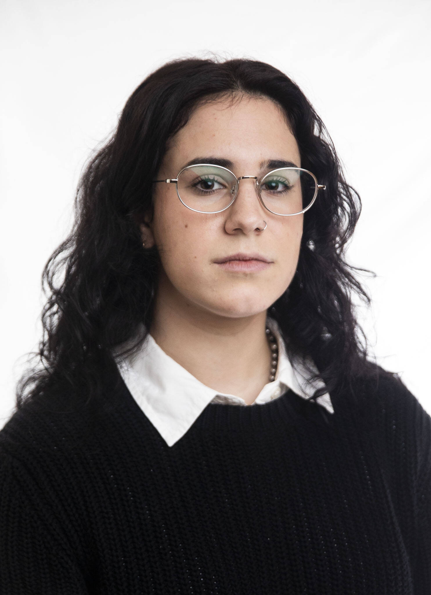 The Everett Herald’s newest investigative reporter, Eliza Aronson. (Olivia Vanni / The Herald)