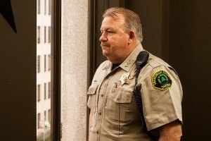 Snohomish County Sheriff Ty Trenary oversees the county's jail. He is adamant that more needs to be done to address mental illness, drug-addiction and homelessness that doesn't involve incarceration. (Ian Terry / The Herald)