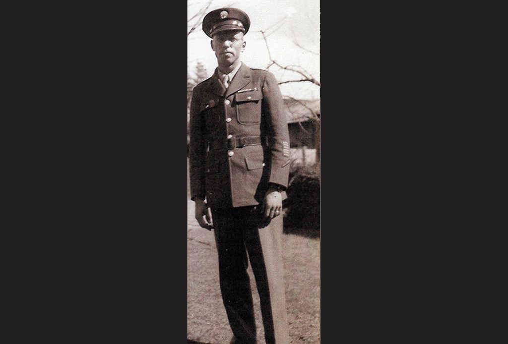 Walt Bailey served in the U.S. Army during World War II. The Marysville man was a Pearl Harbor survivor whose love of the outdoors led to him spending five years building a 3.5-mile hiking trail east of Granite Falls . He died May 27 at the age of 96. (Photo Courtesy the Walt Bailey Family)