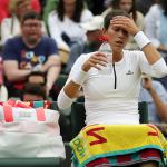No. 2 seed Muguruza stunned in 2nd round at Wimbledon