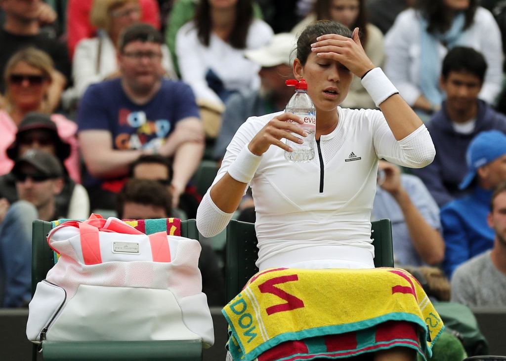 No. 2 seed Muguruza stunned in 2nd round at Wimbledon