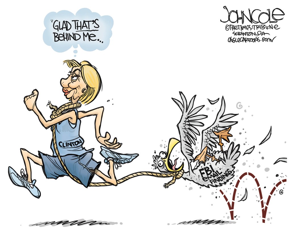 Editorial cartoons for Friday, July 8