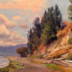 In July, see works by Plein Air Washington, an organization of artists from throughout the state, will be shown throughout July 2016 at the Scott Milo Scott Milo Gallery in Anacortes. The paintings include &ldquo;Beach and Marlyn Nelson Park&rdquo; by Jim Lamb.