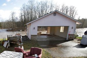 Fix coming where river undercuts highway near Granite Falls