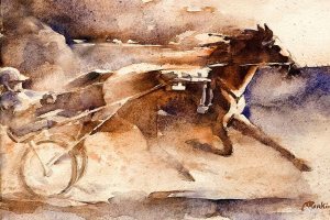 Worth The Drive: horses, bagpipes, scrapbooking